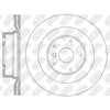 NIBK Rotor RN2318V 300mm x 20min