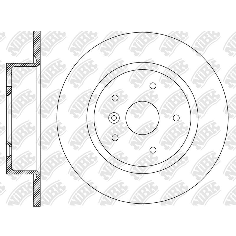 NIBK Rotor RN2319 259mm x 10min