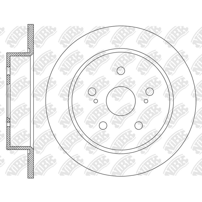 NIBK Rotor RN2320 292mm x 11min