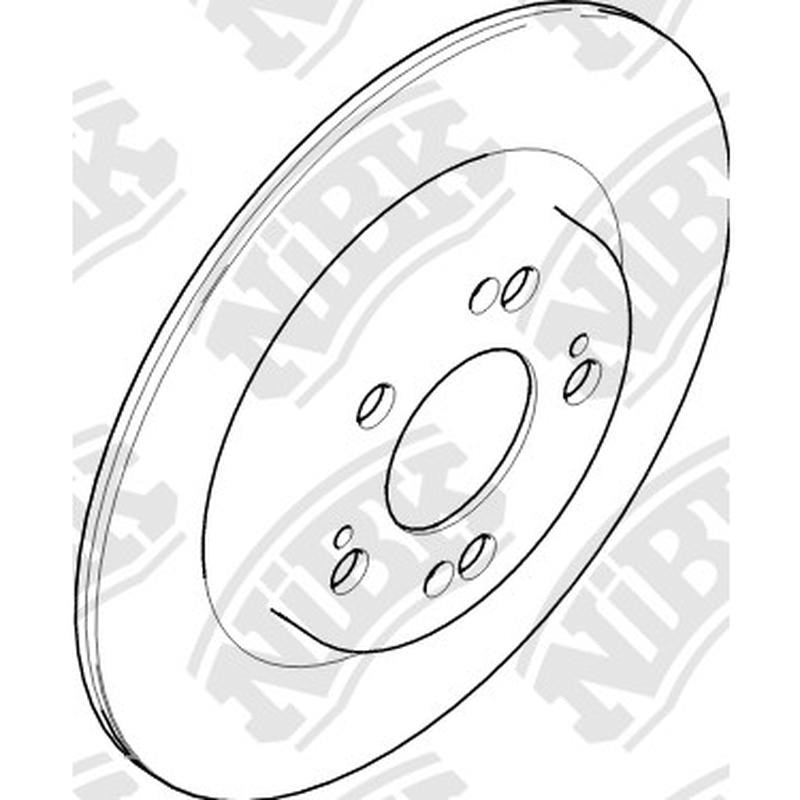 NIBK Rotor RN2330 295mm x 11min