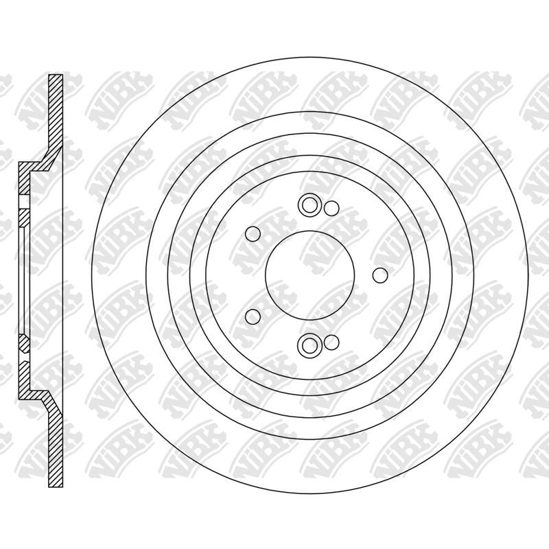 NIBK Rotor RN2331 300mm x 10min