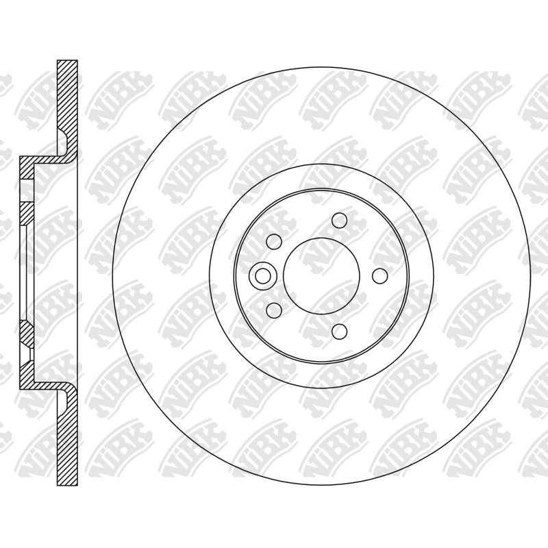 NIBK Rotor RN2341 280mm x 12min
