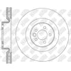 NIBK Rotor RN2343V 363mm x 33min