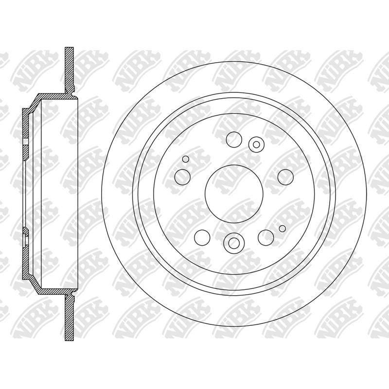 NIBK Rotor RN2351 330mm x 11min