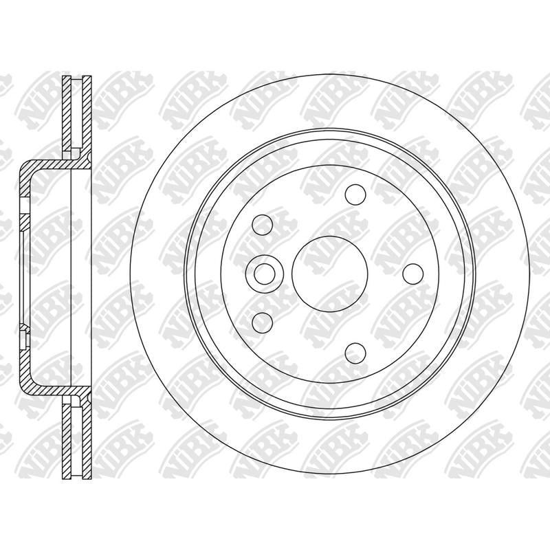 NIBK Rotor RN2355V 345mm x 24min