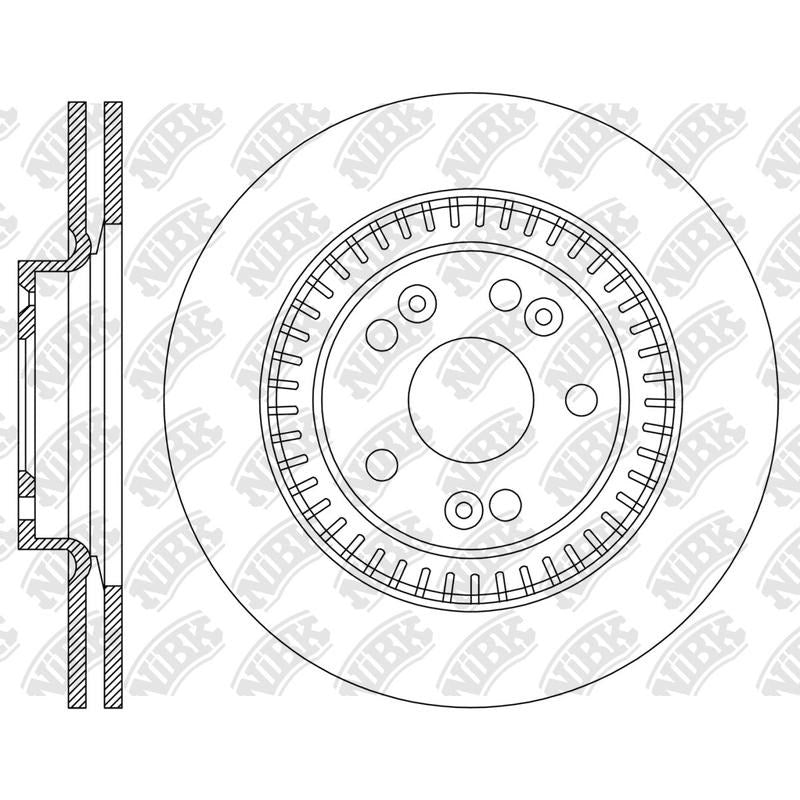 NIBK Rotor RN2356V 330mm x 30min