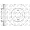 NIBK Rotor RN2360V 270mm x 28min