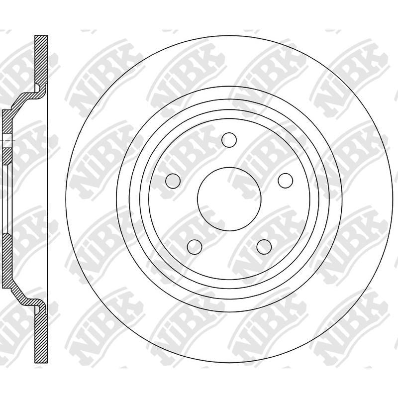 NIBK Rotor RN2365 316mm x 11min