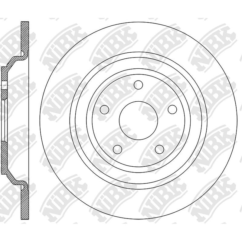 NIBK Rotor RN2368 302mm x 11min