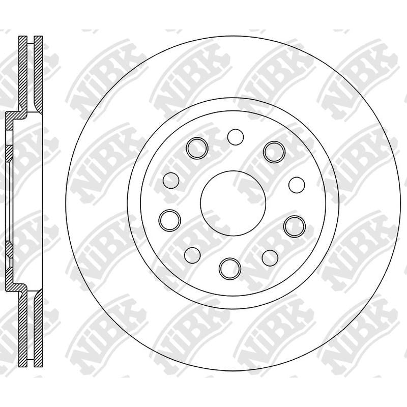 NIBK Rotor RN2377V 300mm x 26min