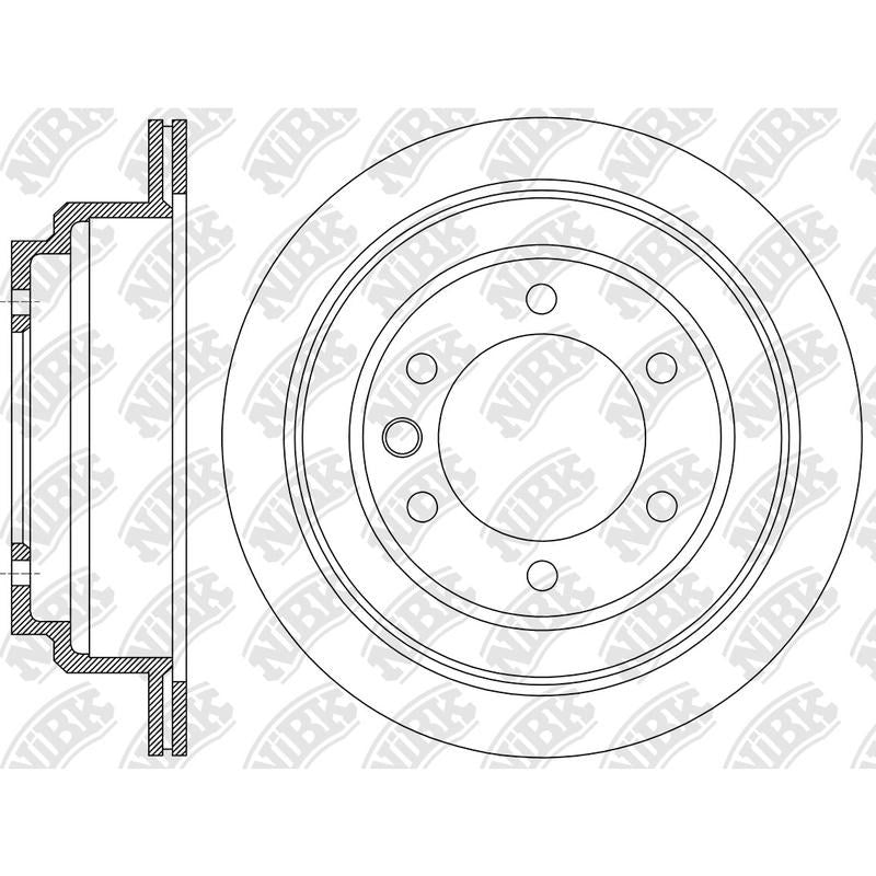 NIBK Rotor RN2380V 330mm x 18min