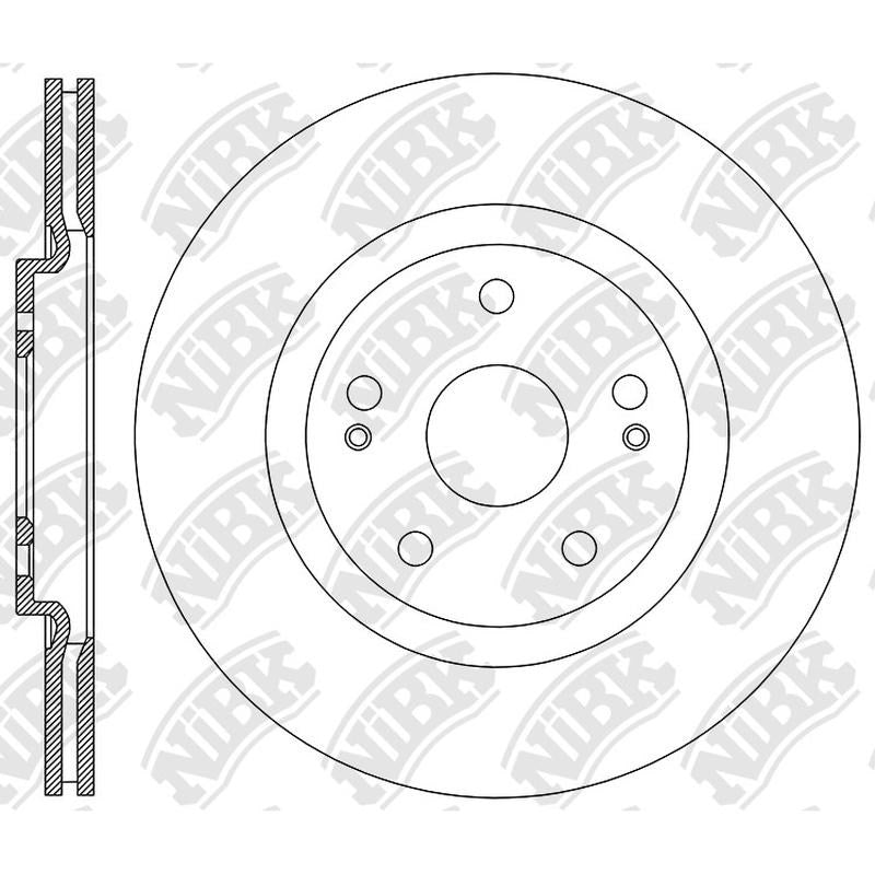 NIBK Rotor RN2385V 320mm x 32min