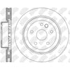 NIBK Rotor RN2387V 330mm x 32min