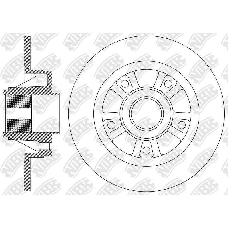 NIBK Rotor RN2388H 280mm x 12min