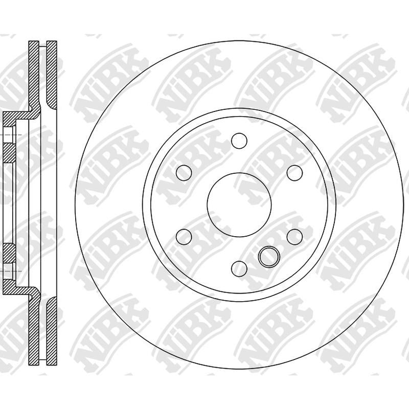 NIBK Rotor RN2391V 300mm x 27min