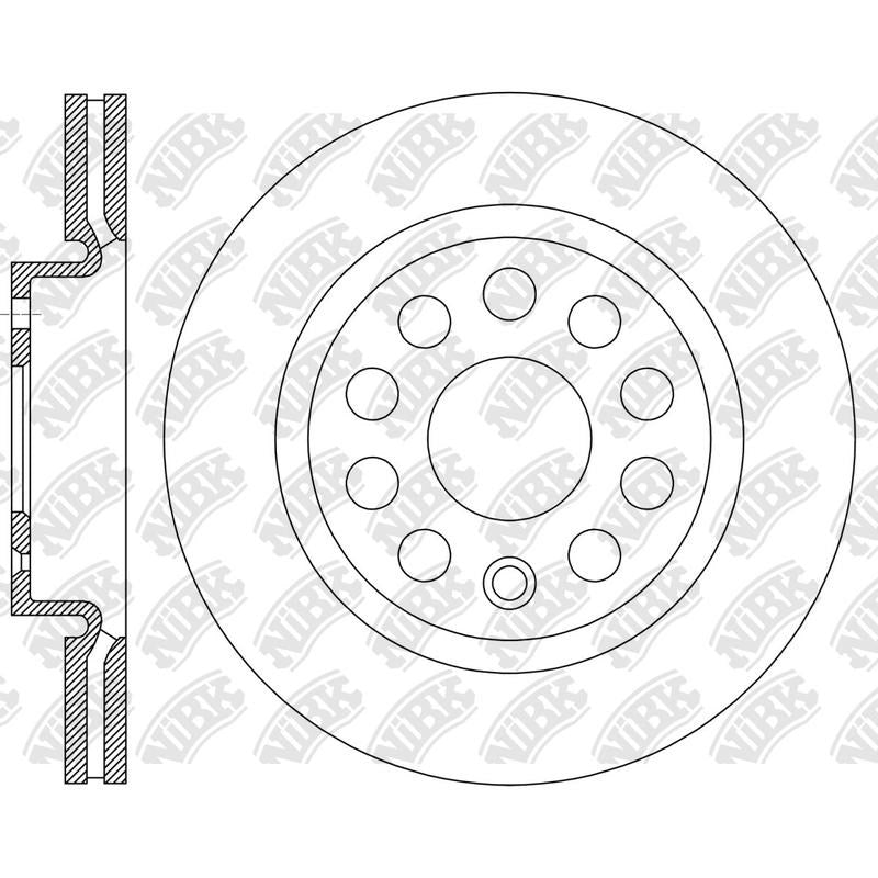 NIBK Rotor RN2398V 306mm x 26min