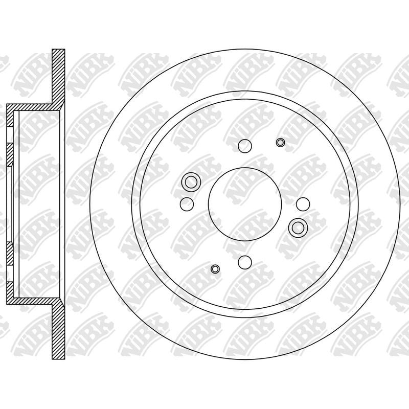 NIBK Rotor RN2402 260mm x 9min