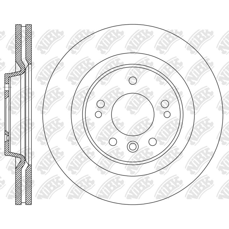 NIBK Rotor RN2406V 375mm x 32min