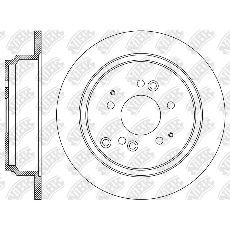 NIBK Rotor RN2410 313mm x 11min