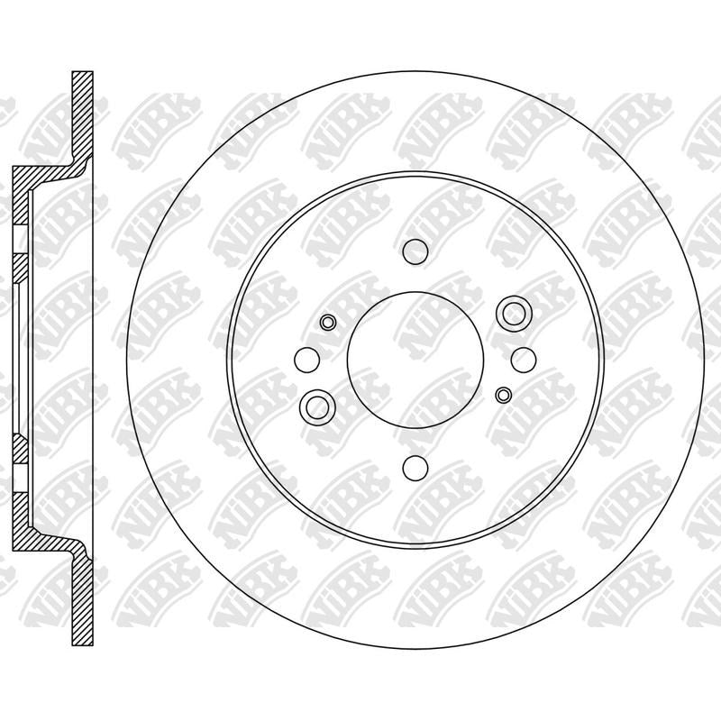 NIBK Rotor RN2411 239mm x 9min