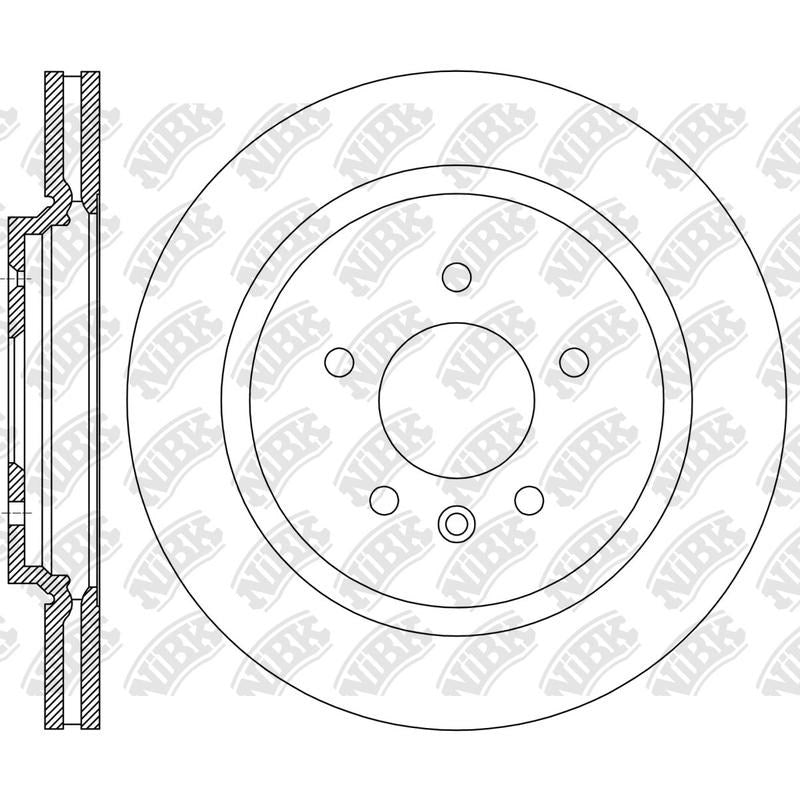 NIBK Rotor RN2418V 313mm x 26min