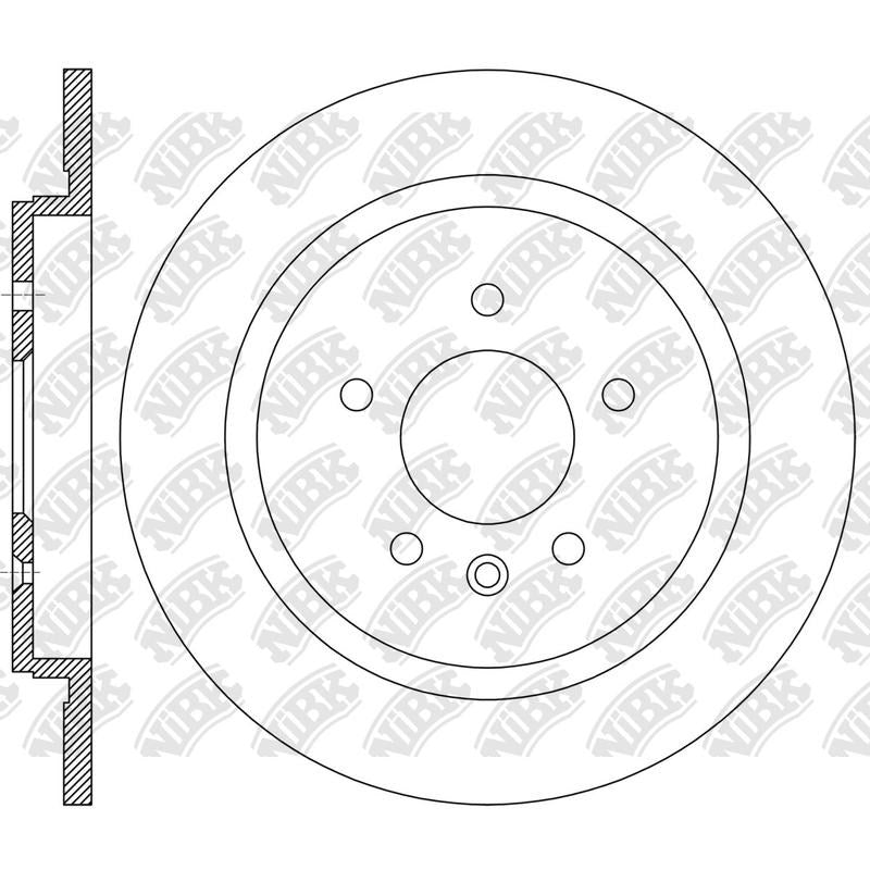 NIBK Rotor RN2419 299mm x 10min