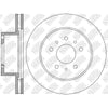 NIBK Rotor RN2421V 296mm x 28min