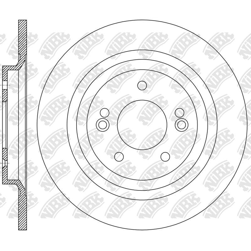 NIBK Rotor RN2426 305mm x 11min