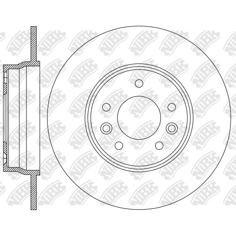 NIBK Rotor RN2428 260mm x 8min