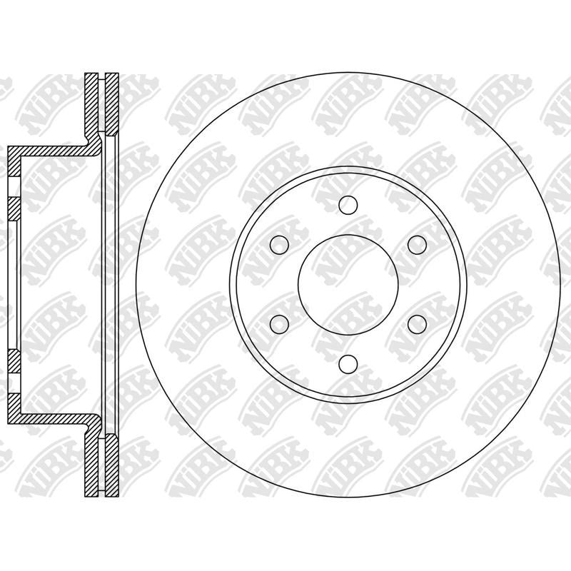 NIBK Rotor RN2431V 308mm x 24min