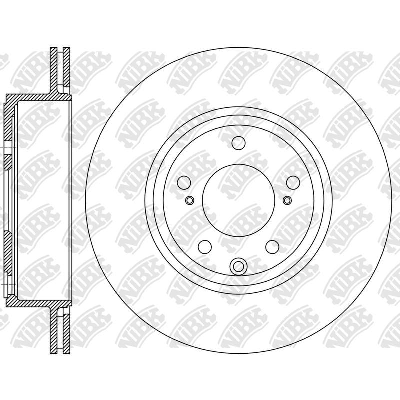 NIBK Rotor RN2448V 290mm x 18min