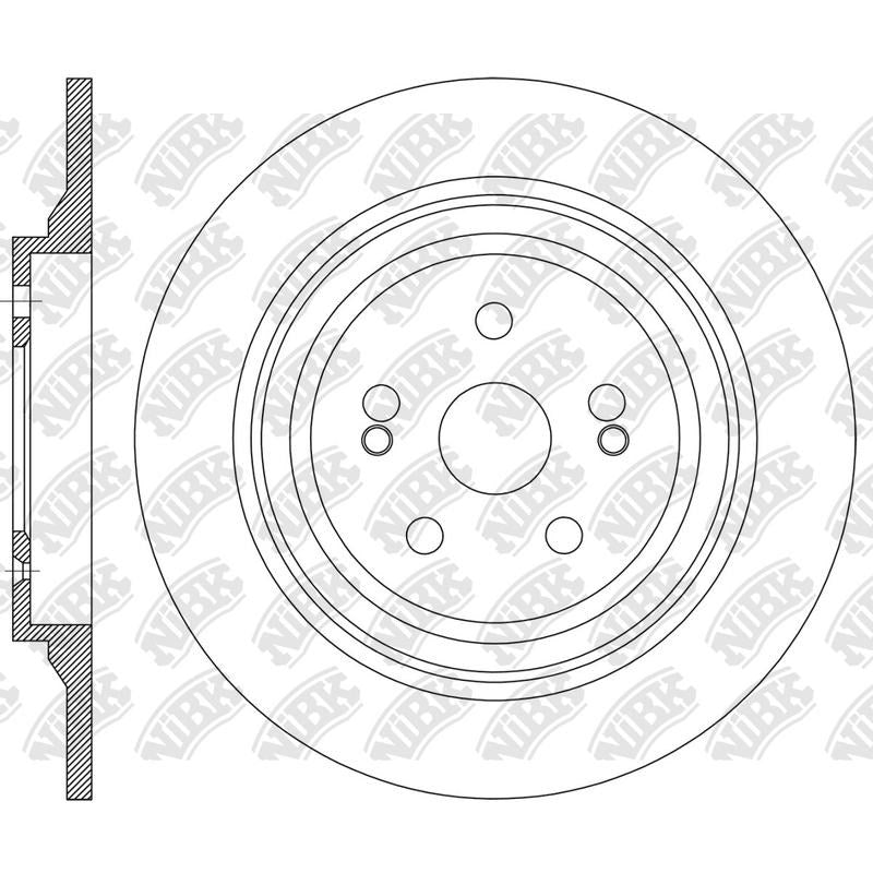 NIBK Rotor RN2450 300mm x 10min