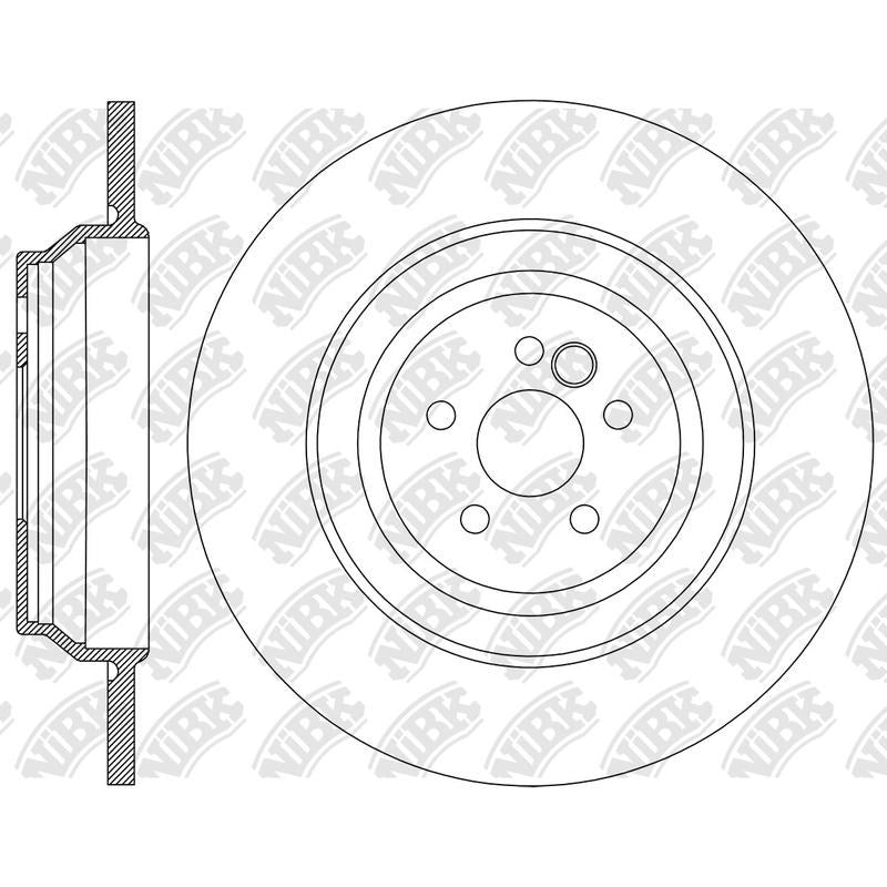 NIBK Rotor RN2456 300mm x 11min