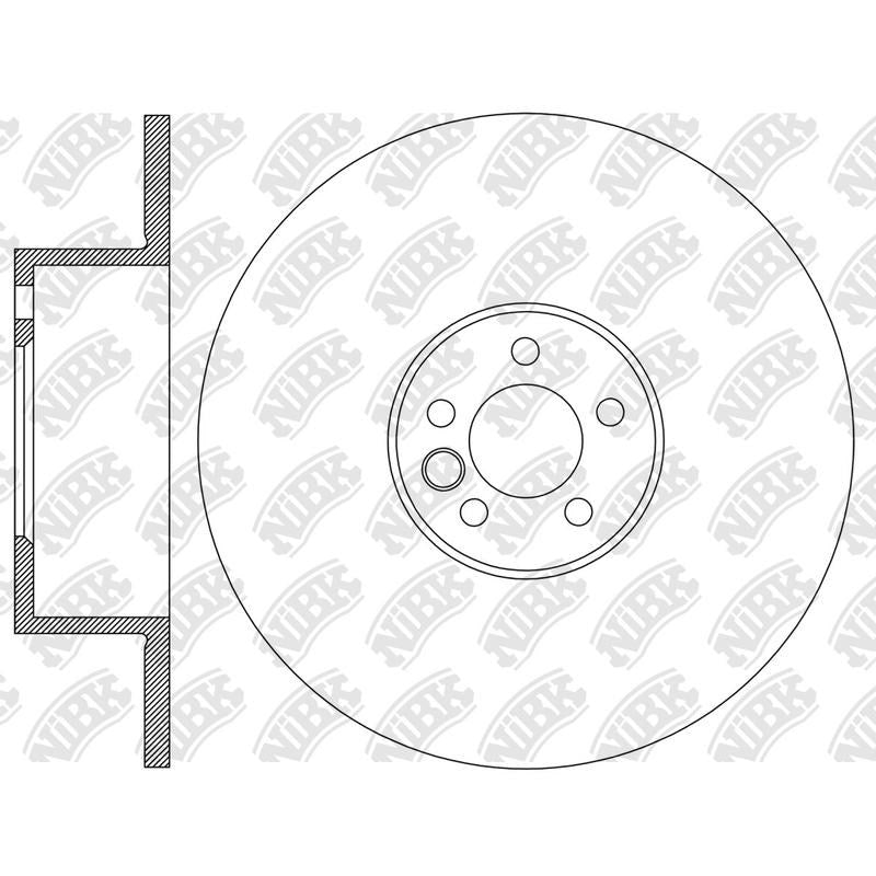 NIBK Rotor RN2485 305mm x 12min