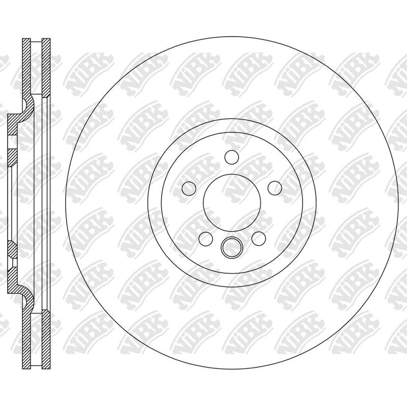 NIBK Rotor RN2488V 294mm x 25min