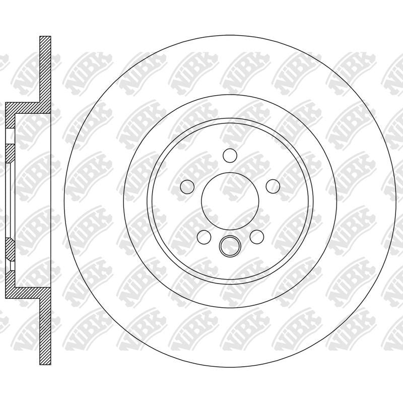 NIBK Rotor RN2489 275mm x 9min
