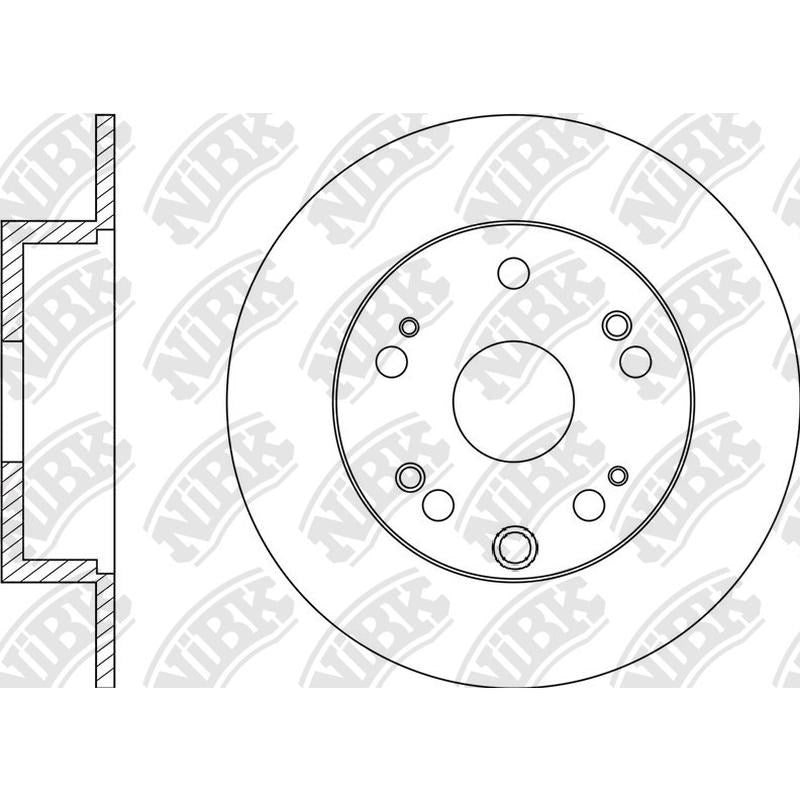 NIBK Rotor RN2492 305mm x 10min