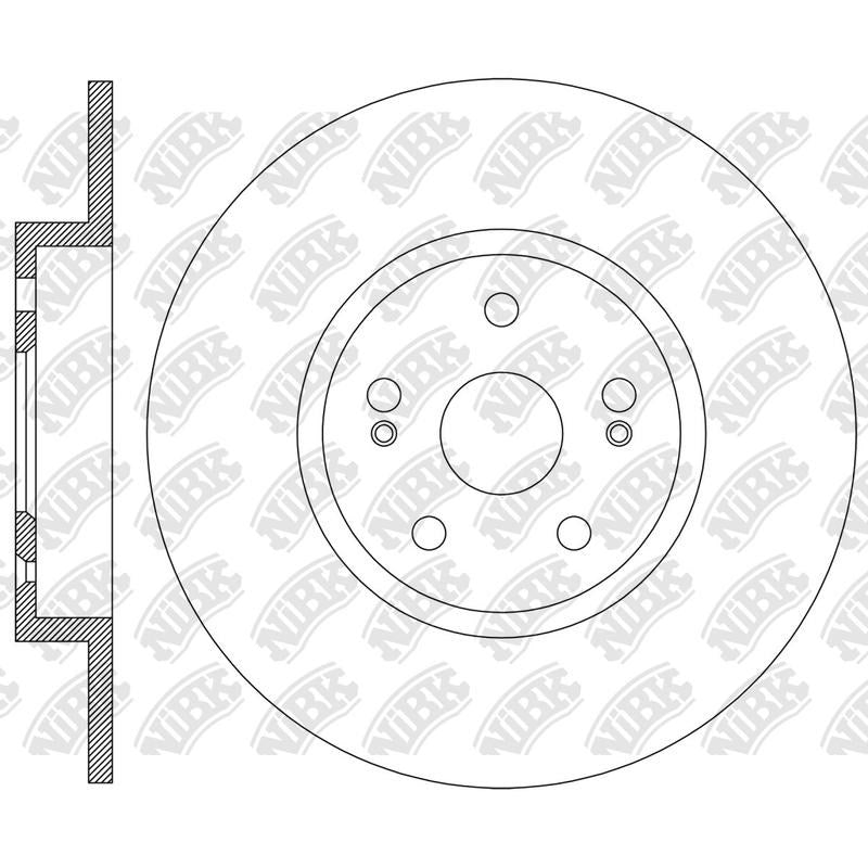 NIBK Rotor RN2493 280mm x 11min