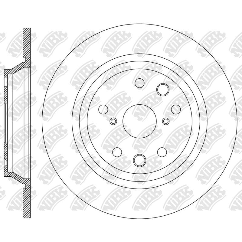 NIBK Rotor RN2503 308mm x 11min