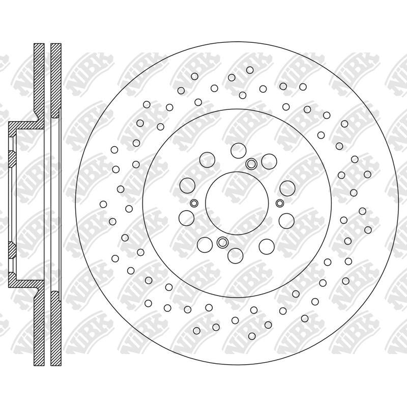 NIBK Rotor RN2513D 350mm x 32min