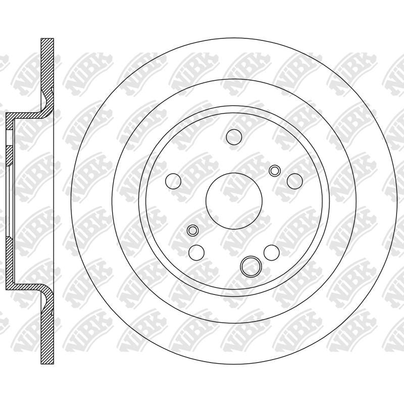 NIBK Rotor RN2514 305mm x 11min