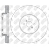 NIBK Rotor RN2529V 255mm x 22min