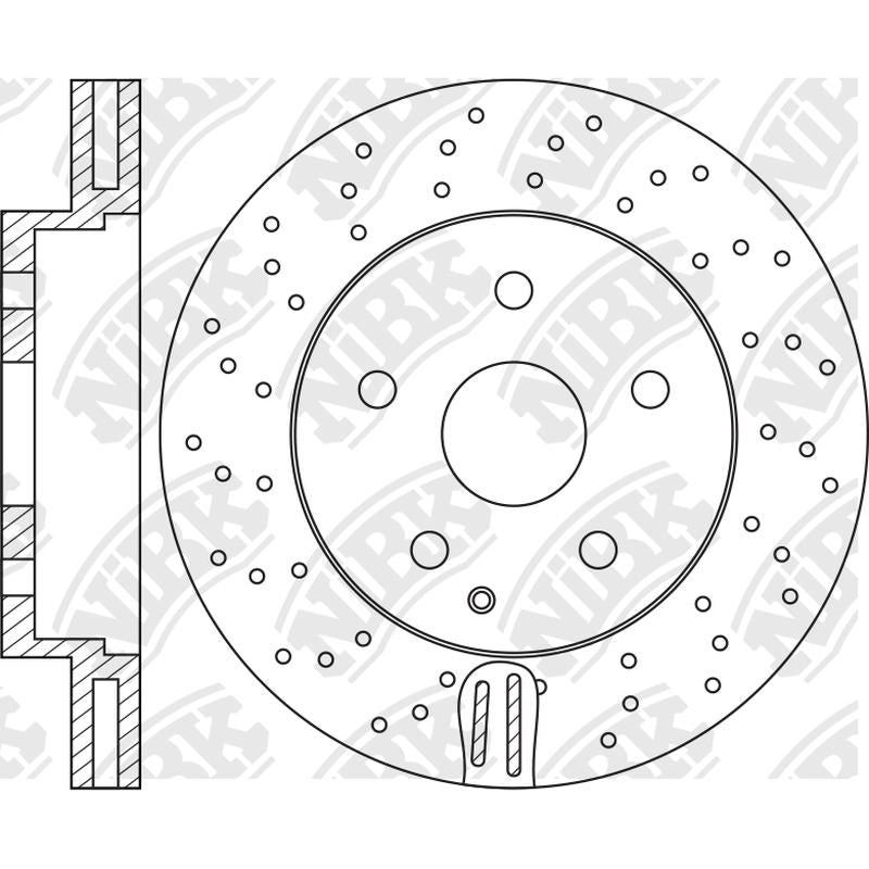 NIBK Rotor RN3008DSET 330mm x 32min