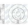 NIBK Rotor RN31001DSET 288mm x 25min