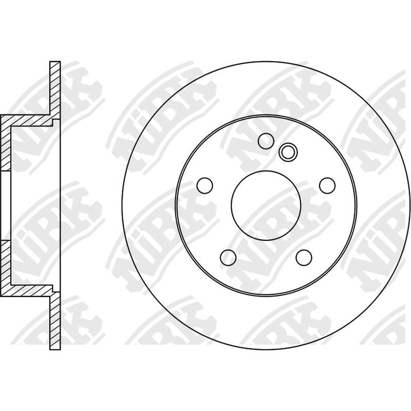 NIBK Rotor RN31002 278mm x 9min