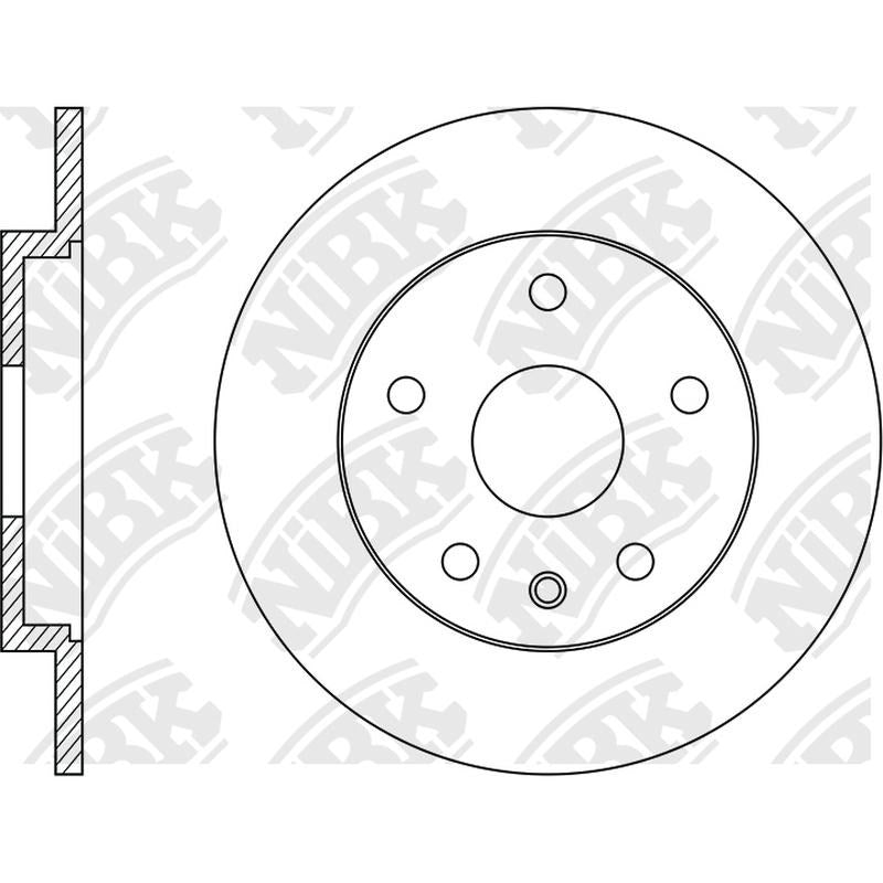 NIBK Rotor RN33002 300mm x 12min