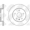 NIBK Rotor RN34002 268mm x 12min