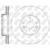 NIBK Rotor RN43008V 269mm x 22.5min