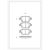 SURESTOP BRAKEPAD SP0005 #A27