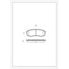 SURESTOP BRAKEPAD SP0019 #A55